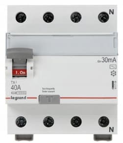 LEGRAND 4P 40A differentialbrytare 411708