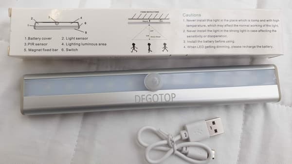 USB-infrapunainduktiolamppu Dfgotop