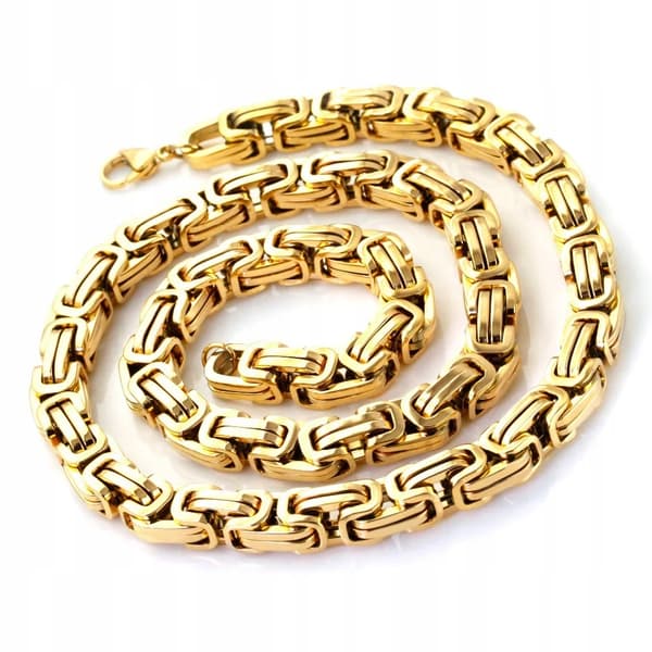 KEDJA Guld Herrkedja Royal Diamond + GRATIS