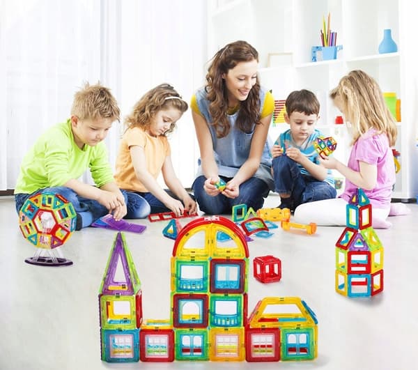 Magnetiske blokke 45 stk. MAGNETISK Y277