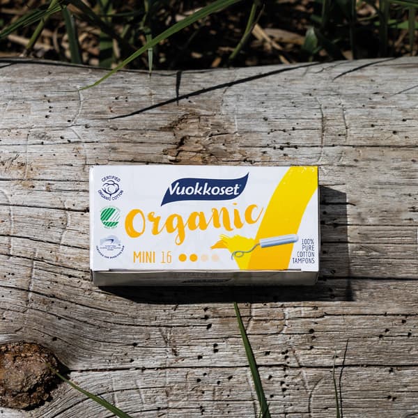 MINI Tamponer, 16 stk VUOKKOSET 100% BIO