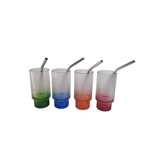 Glas för drycker, juicer, drycker 320ml 4 st