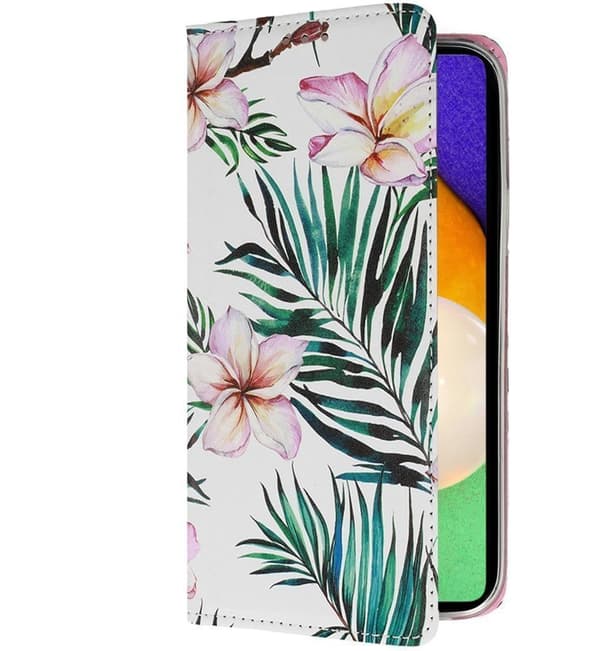 Plånboksfodral för Samsung Galaxy A72 5G / A72 LTE, Löv