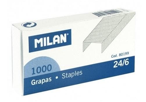 Metalklammer 24/6 1000 stk MILAN