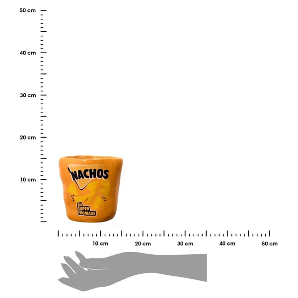 Keramisk nachobeholder 15,5 cm