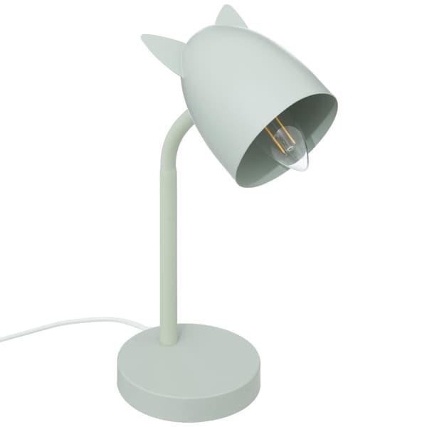 Barnbordslampa 31 cm grön
