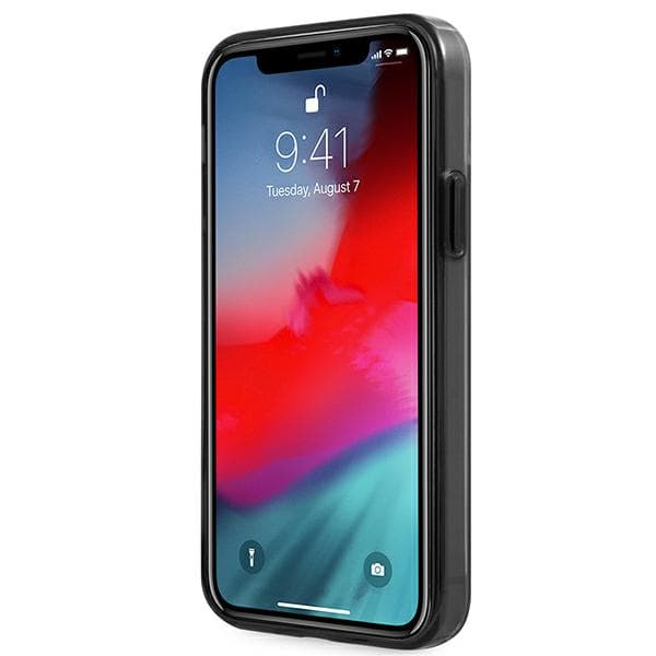 BMW Sandblast-etui til iPhone 12 mini, gennemsigtig