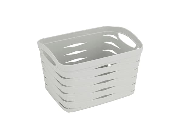 LINEA PLASTKORG 16X12X11CM 1,5L GRÅ