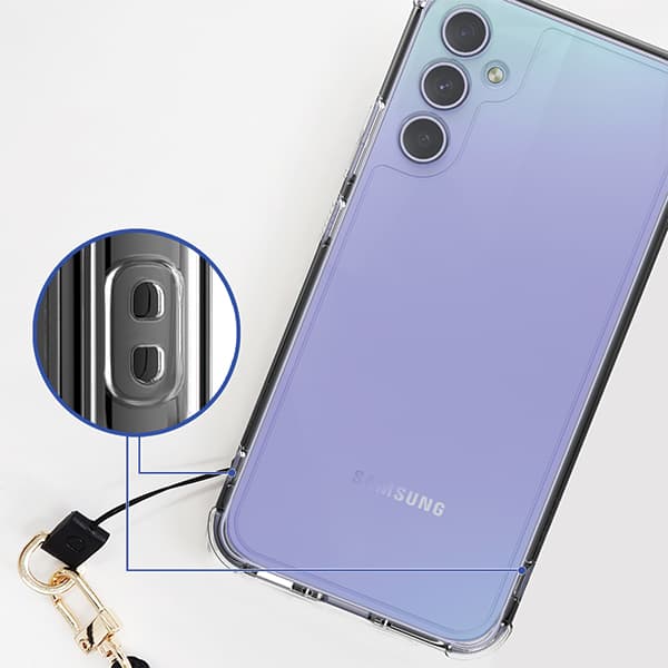 Araree Flexield -kotelo Galaxy A54 5G:lle, läpinäkyvä