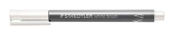 STAEDTLER hvid penselmarkør (10 stk.)