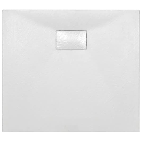 vidaXL Duschkar, SMC, Vit, 90 x 80 cm