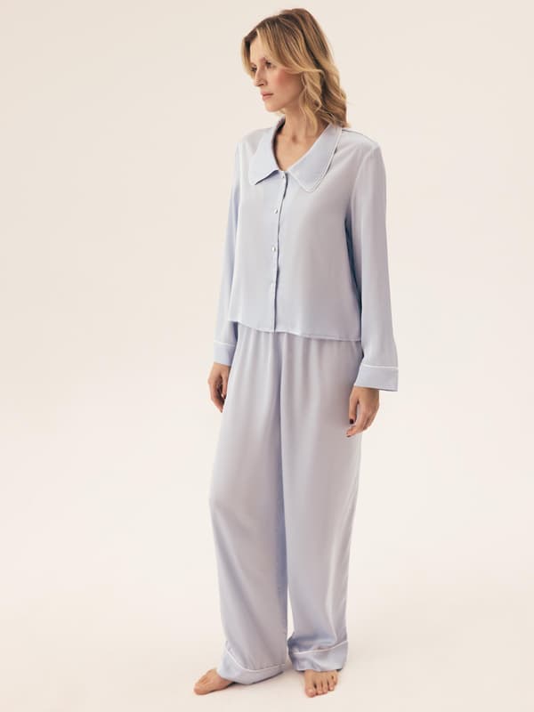 Ryann Esotiq Dampyjamas | Ljusblå XL