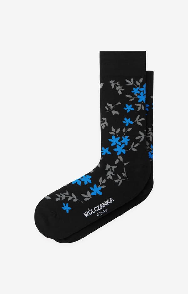 Blommiga strumpor 39-41