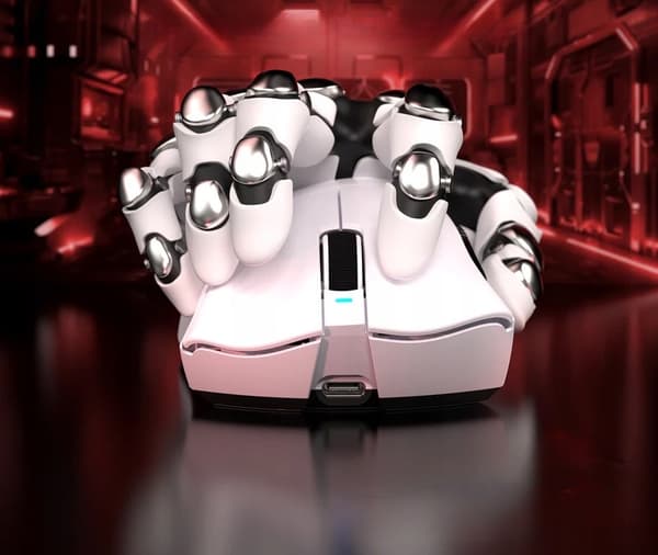 Attack Shark V3 Trådlös Optisk Gamingmus Vit 25000 DPI