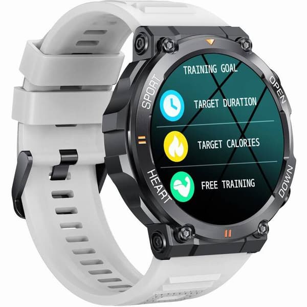 Herrsmartklocka GRAVITY GT7-6 PRO - samtalsfunktion, pulsoximeter (sg018f)