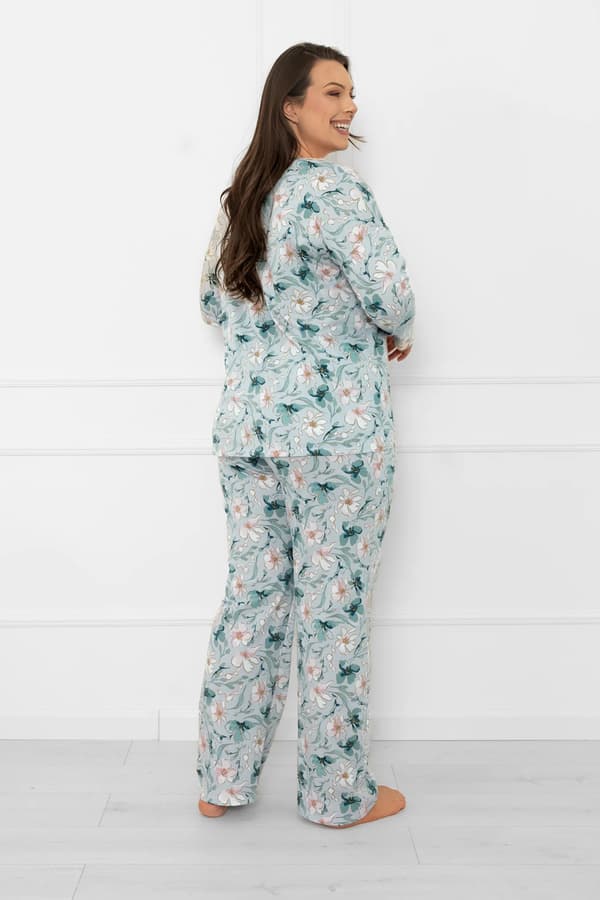 Dampyjamas med lång ärm, långbyxor Sequoia S
