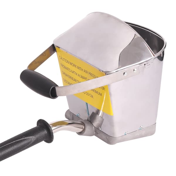 PNEUMATISK PUTSMASKIN D011C med lock + 8 munstycken