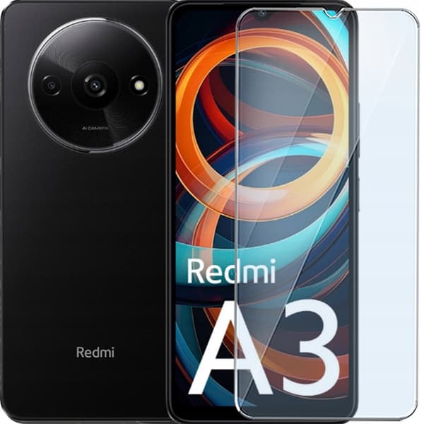 3x Hærdet glas til XIAOMI REDMI A3 4G | 3-pak