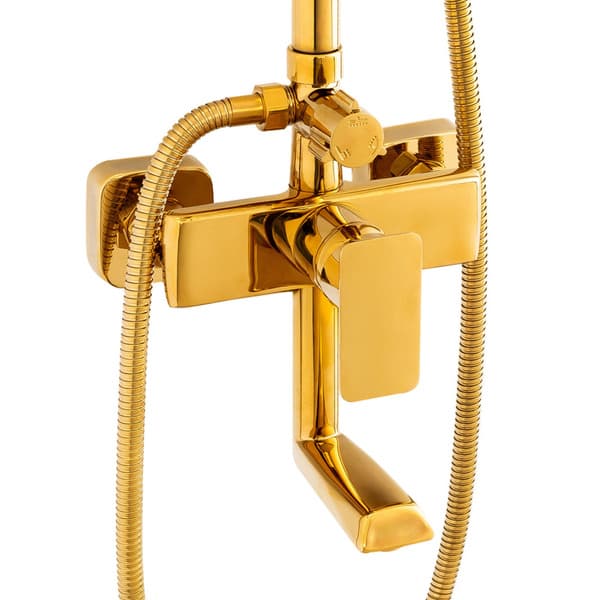 AURORA S-1199G GOLD YTMONTERAD DUSCHSET