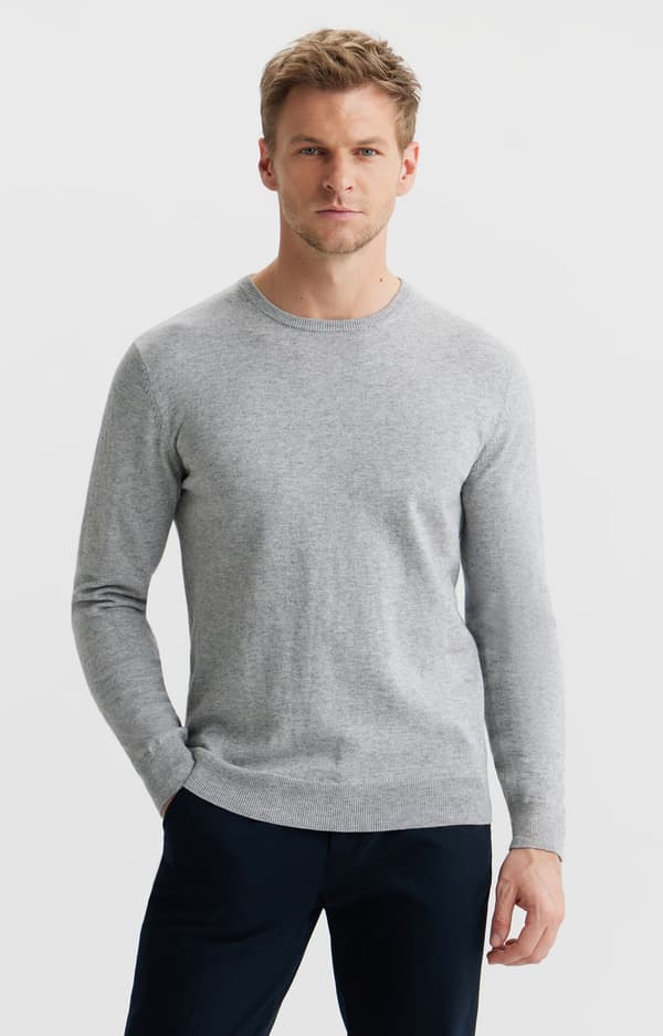 Rund hals sweater M