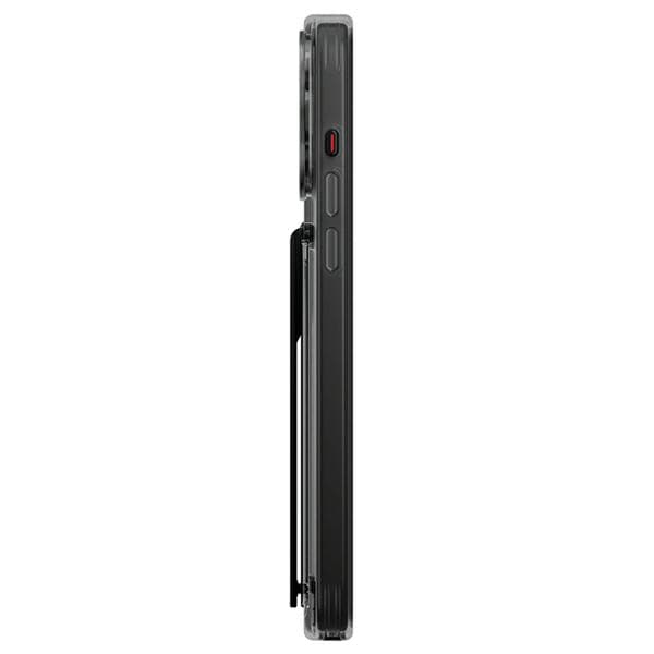 UNIQ Heldro Mount med stativcover til iPhone 15 Pro Max, røget
