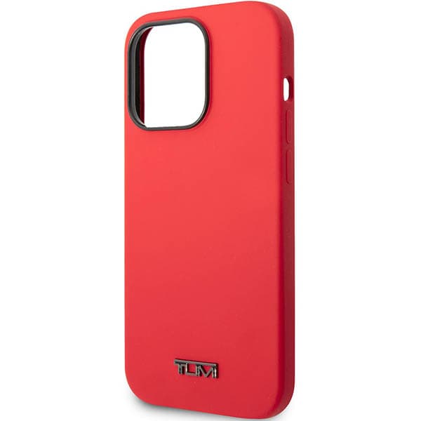 Tumi flytande silikonskal till iPhone 14 Pro, röd