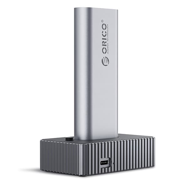 IT18C3 Dockingstation til M.2 NVMe / SATA-drev - Grå