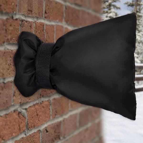 Vattentätt skydd till trädgårdskran 20×15 cm 2 st.