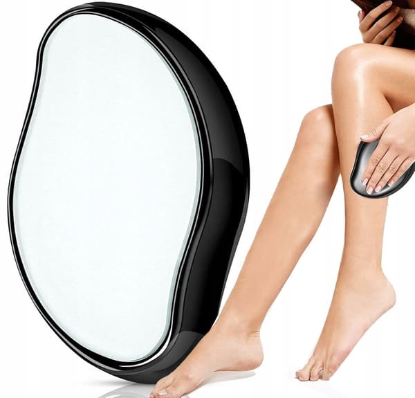 Crystal Epilator Eraser til smertefri hårfjerning Eco Epilator Sort