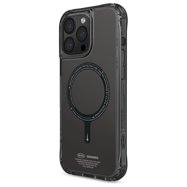 Skinarma Saido cover til MagSafe til iPhone 16 Pro, sort