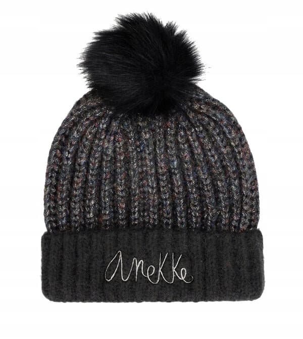 A474 Anekke Core Dreamverse Stickad Mössa med Pompom, Vinter