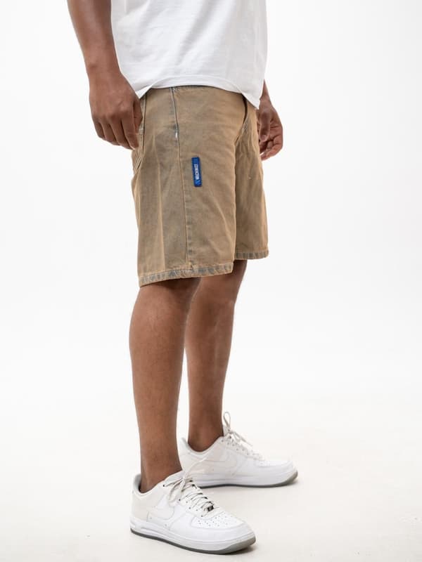 MyStars Blå Basic Herr Bruna Jeansshorts 30