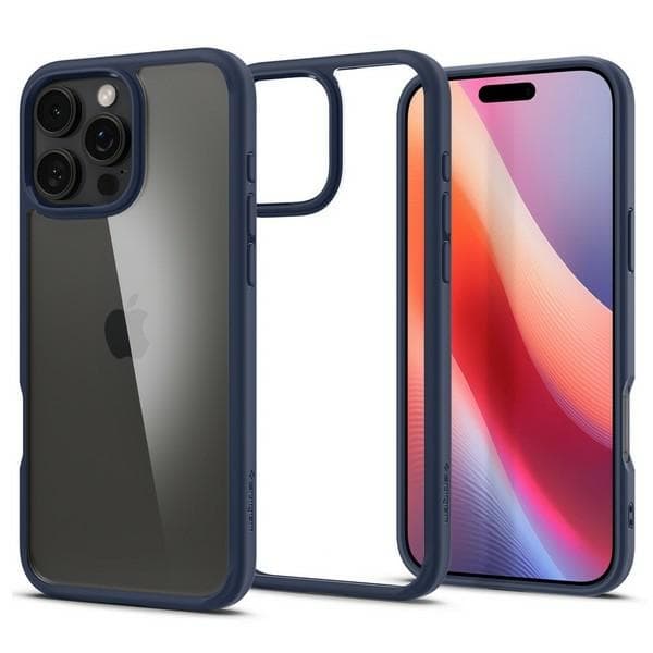 Spigen Ultra Hybrid iPhone 16 Pro Max 6,9" marinblå ACS07997