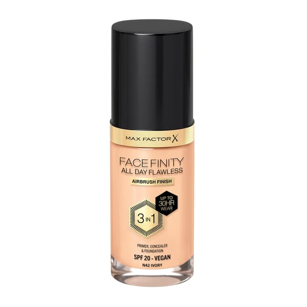 Max Factor Facefinity 3IN1 All Day Flawless -meikkivoide - N42 IVORY 30ml