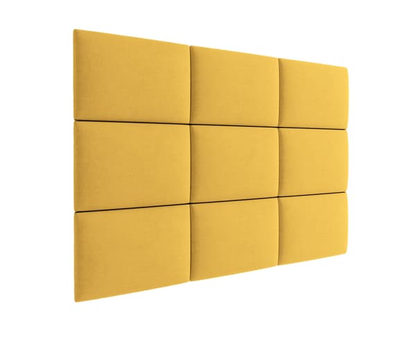Klädd panel 70x40 Mono 236 (Gul)