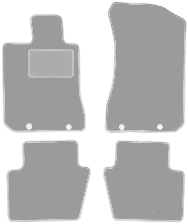 Grå bilmåtter til: Honda Legend IV sedan (2004-2012)