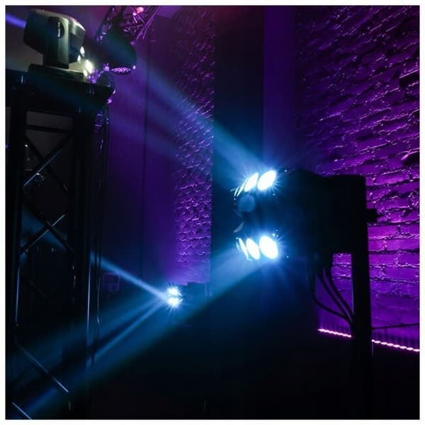 LIGHT4ME edderkoppehoved 6x10 disco-effekt hovedbevægelse