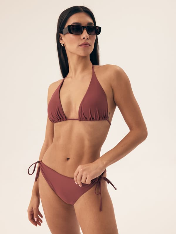 Norte Henderson Trekant Bikinitop | Kastanjebrun L