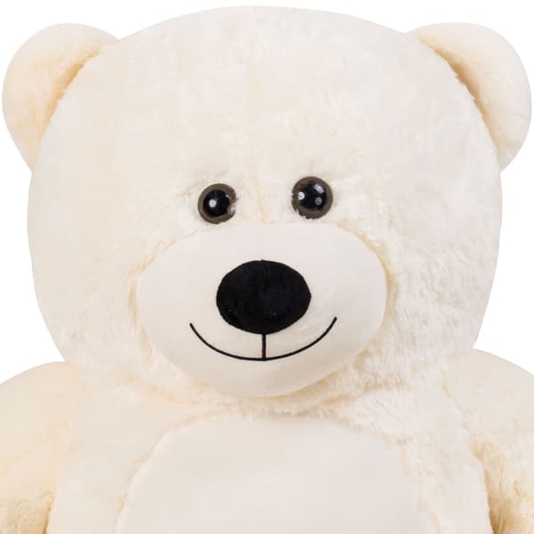 Klassisk bamse - Hvid 180 cm