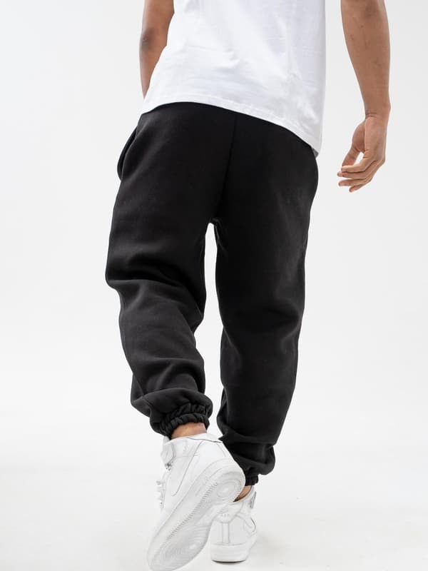 Herre Sorte Jigga Wear Small Crown Joggingbukser M