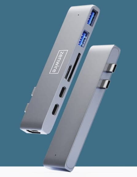 Sovitin 7in1 USB-C hdmi 4K SD Thunderbolt 3.0 USB 3.0 Macbook Pro Air M1 M2 M3 Zenwire BYL-2011N