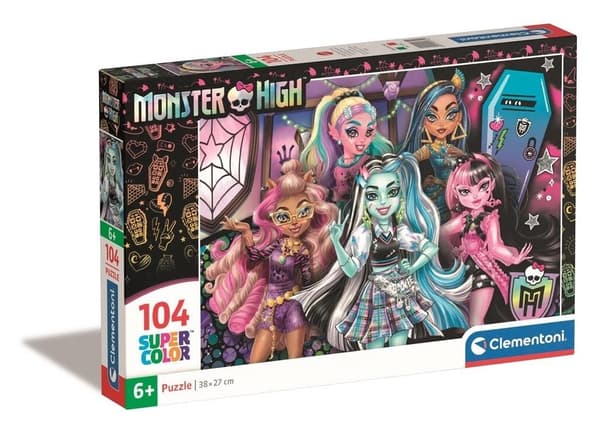 Puslespil 104 Super Farve Monster High