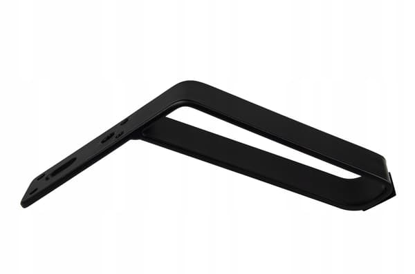 møbelben, loftben, skrå, sort metal, TIL møbler, sofaer, divaner, 12 cm
