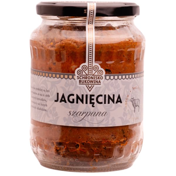 Bukowina Shelter pulled pastöriserat lamm 600g