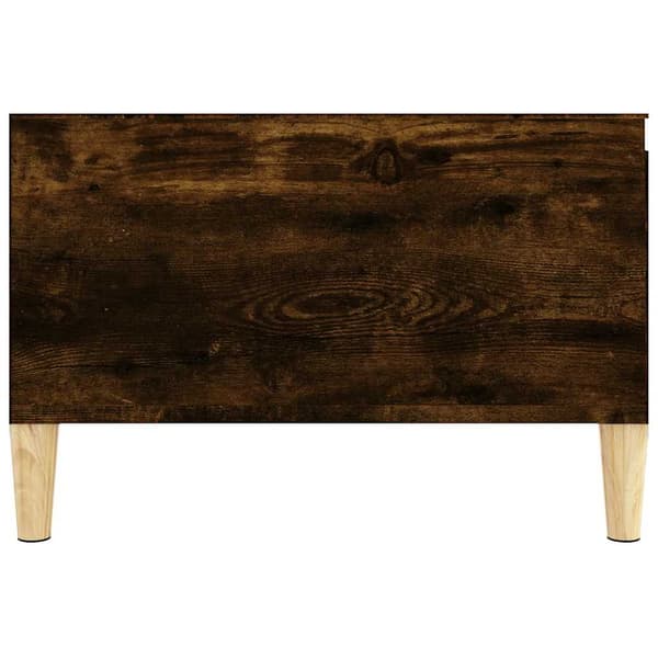 vidaXL sofabord røget eg 55x55x36,5 cm