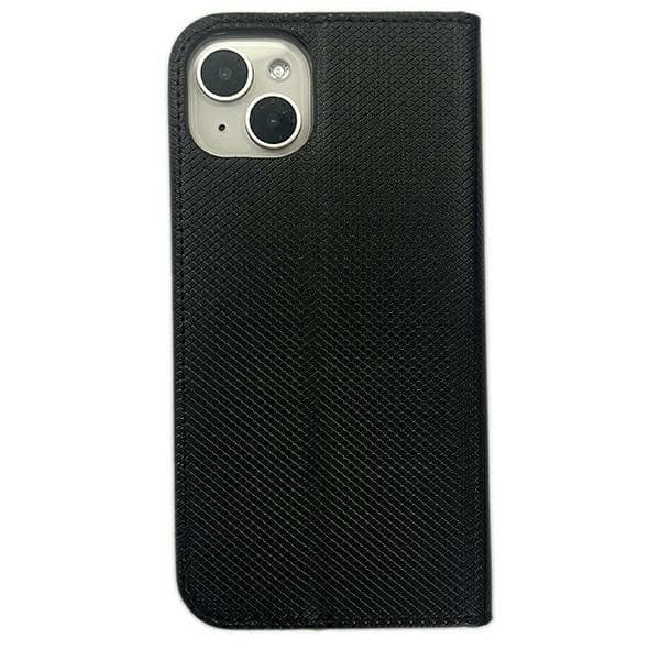 Smart Magnet-flipfodral för iPhone 15 Pro Max, svart