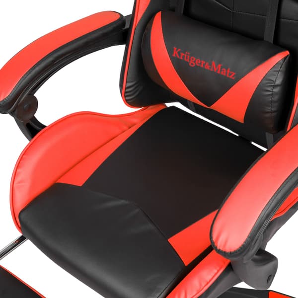 Kruger & Matz GX-150 Sort/Rød Gamingstol