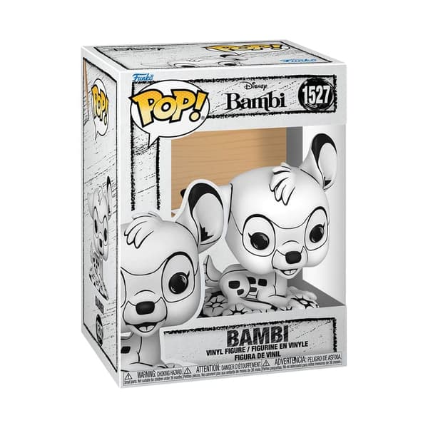Funko POP Bambi 1527 Bambi Sketch Samlarfigur