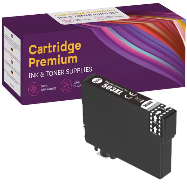 Epson GP-E503XL BK sort - kompatibel blæk