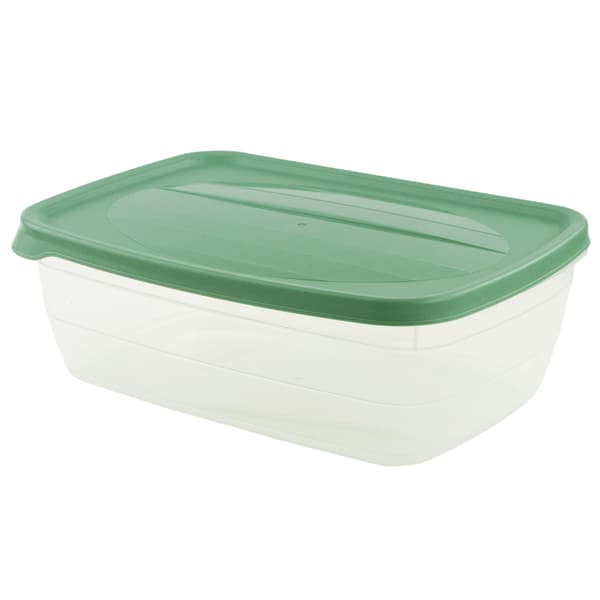 HOB021017 SET MED 3 REKTANGULÄRA MATBEHÅLLARE 2 L